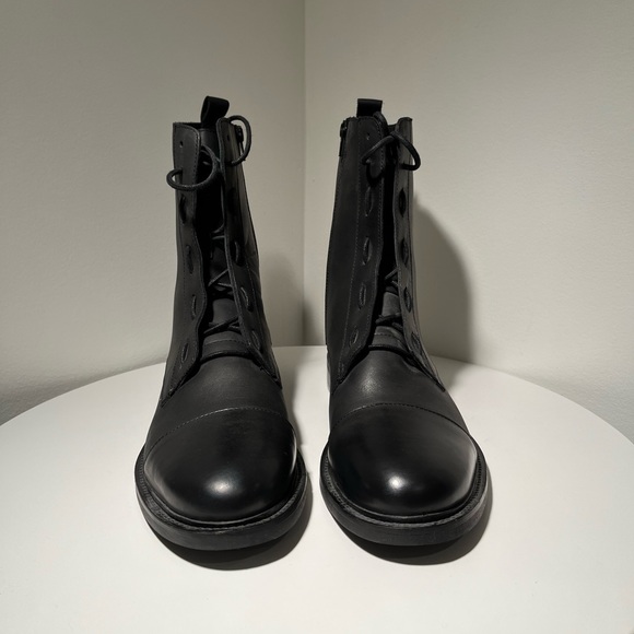 Urban outfitters men’s leather lace-up utility boot - size 11 - Picture 2 of 5